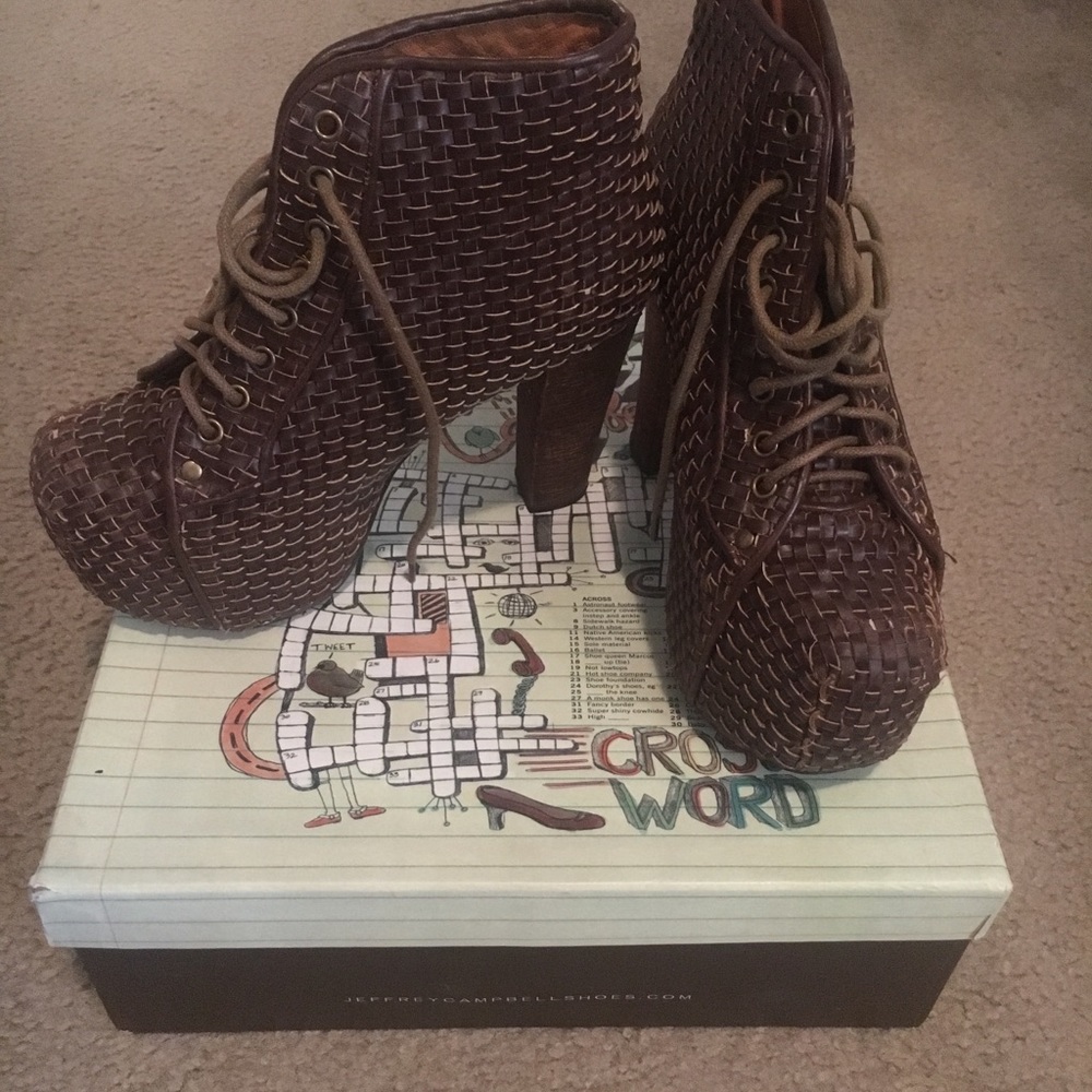 Jeffery Campbell Lita Platform Boots